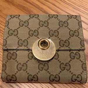 Gucci Brown Monogram Wallet
